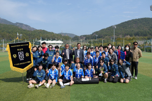 통영시여성축구단, ‘제10회 경남축구협회장기’ 우승