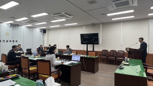 ‘통영시 민생회복지원금 조례안’ 보류안 가결
