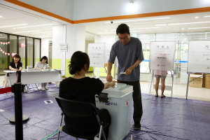 양산 투표율 오후 6시 60.0%…4년 전보다 13.8%p↑