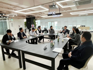 함양군, 몬드리안 에이아이(AI) 본사 방문