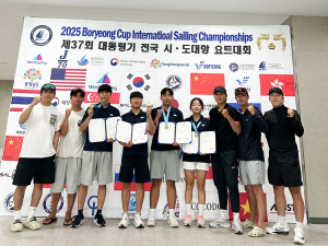 동원고 요트부, ‘제37회 대통령기 전국 시·도대항 요트대회’ 금메달 다수 석권