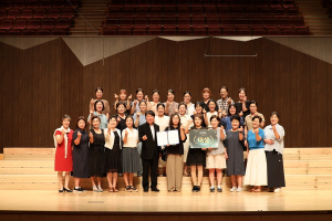 경남예술제 합창경연대회, 통영블루웨이브여성합창단 대상 수상